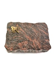 Grabplatte Himalaya Pure Rose 3 (Bronze)