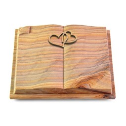 Grabbuch Livre Auris/Rainbow Herzen (Bronze)