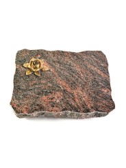 Grabplatte Himalaya Pure Rose 4 (Bronze)