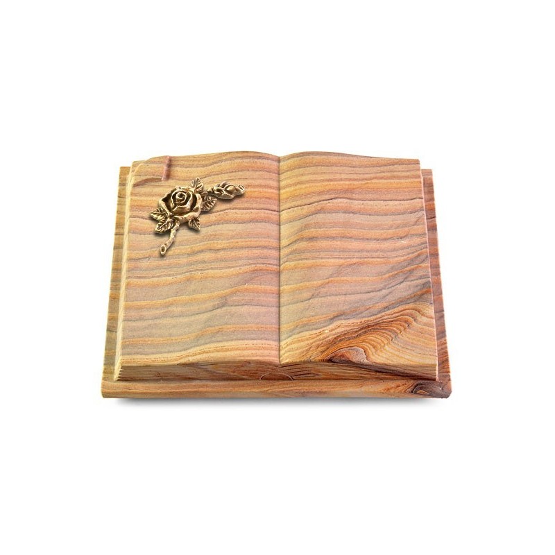 Grabbuch Livre Auris/Rainbow Rose 1 (Bronze)