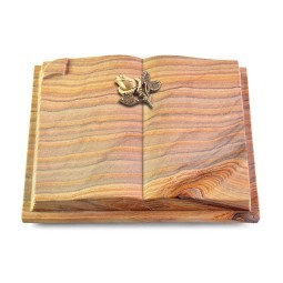 Grabbuch Livre Auris/Rainbow Rose 3 (Bronze)