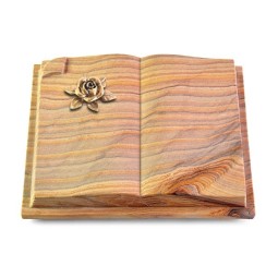 Grabbuch Livre Auris/Rainbow Rose 4 (Bronze)