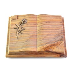 Grabbuch Livre Auris/Rainbow Rose 6 (Bronze)