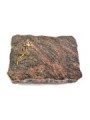 Grabplatte Himalaya Pure Rose 7 (Bronze)