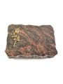 Grabplatte Himalaya Pure Rose 8 (Bronze)