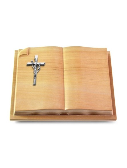 Grabbuch Livre Auris/Woodland Kreuz/Ähren (Alu)