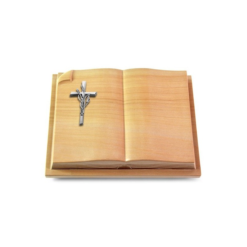 Grabbuch Livre Auris/Woodland Kreuz/Ähren (Alu)