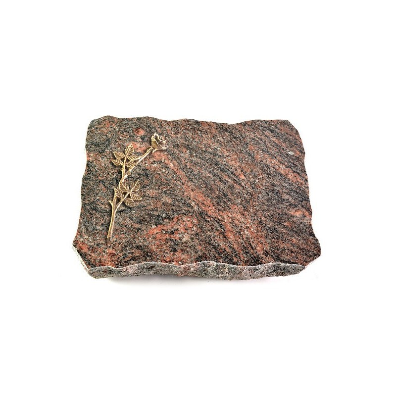 Grabplatte Himalaya Pure Rose 9 (Bronze)