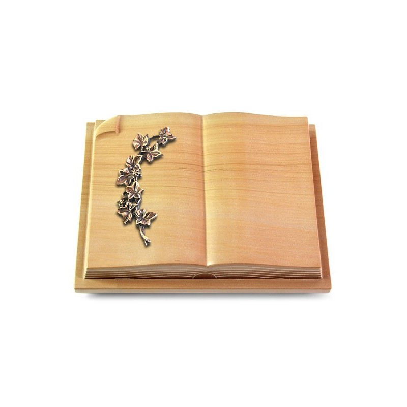 Grabbuch Livre Auris/Woodland Efeu (Bronze)