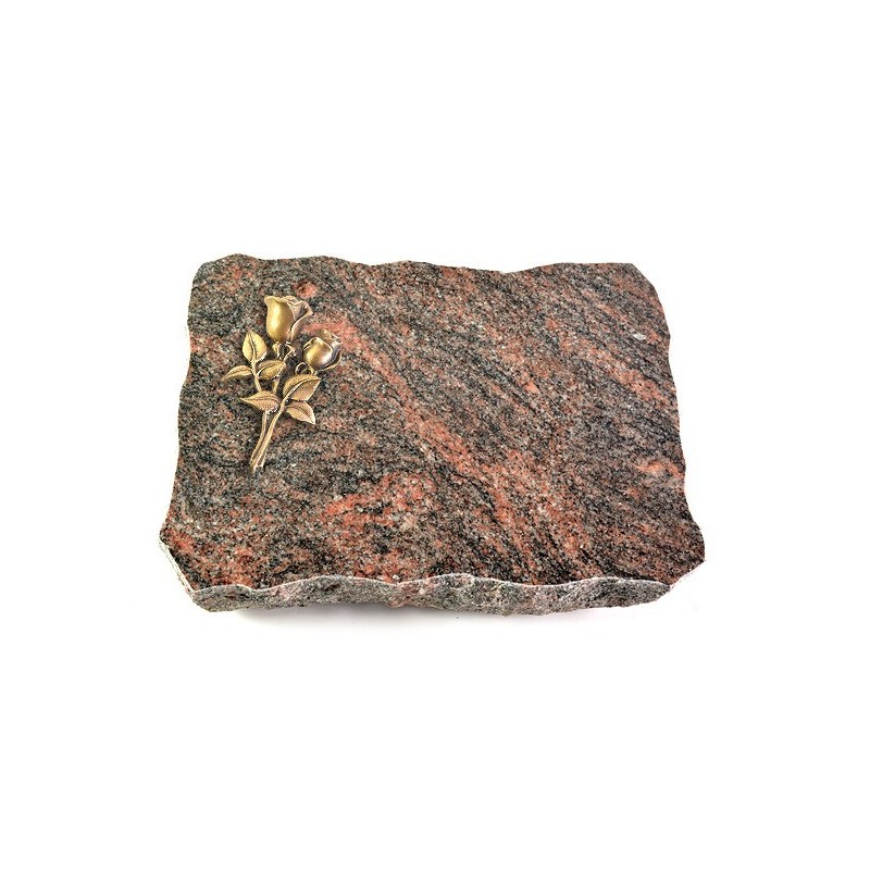 Grabplatte Himalaya Pure Rose 11 (Bronze)