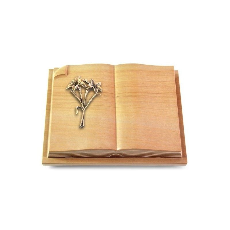 Grabbuch Livre Auris/Woodland Lilie (Bronze)