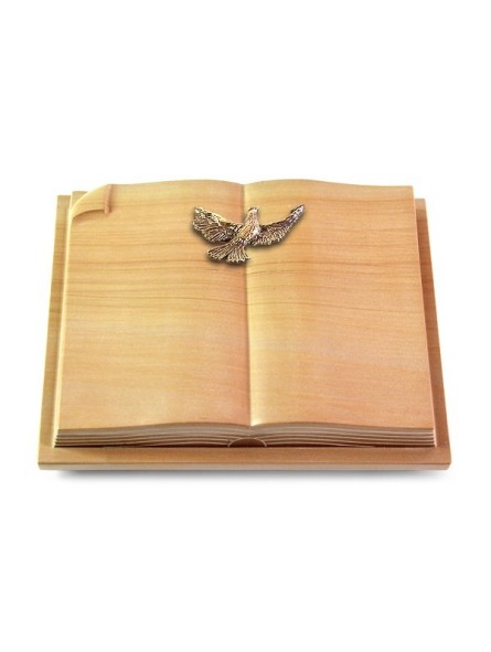 Grabbuch Livre Auris/Woodland Taube (Bronze)
