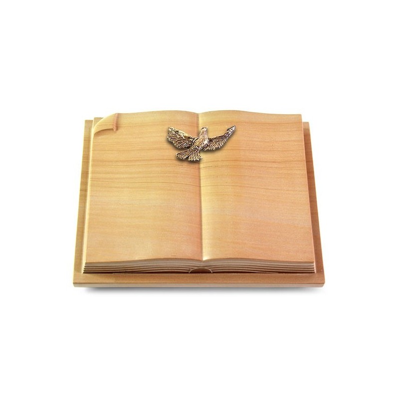 Grabbuch Livre Auris/Woodland Taube (Bronze)