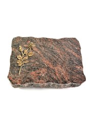 Grabplatte Himalaya Pure Rose 13 (Bronze)