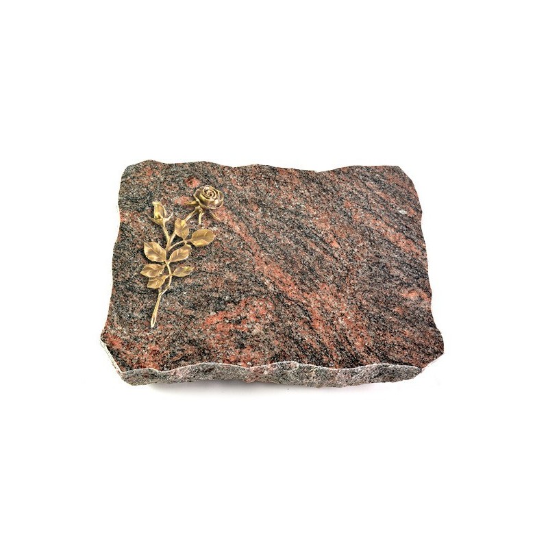 Grabplatte Himalaya Pure Rose 13 (Bronze)
