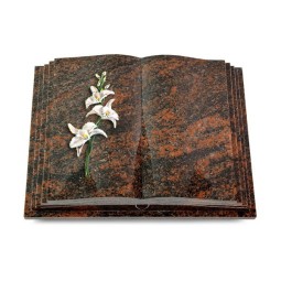 Grabbuch Livre Pagina/Aruba Orchidee (Color)