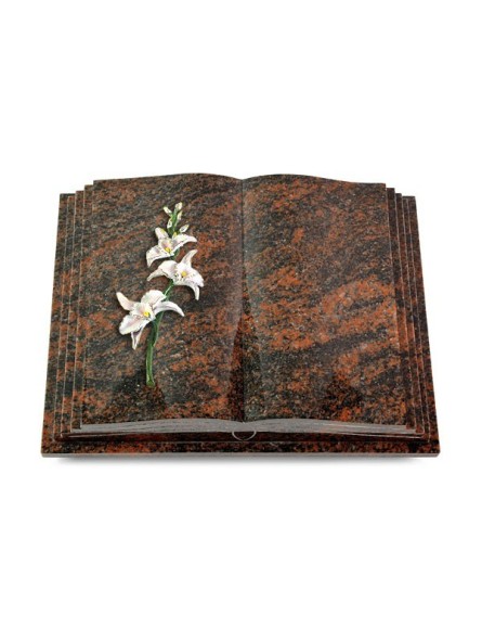 Grabbuch Livre Pagina/Aruba Orchidee (Color)