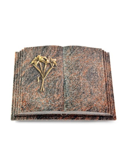 Grabbuch Livre Pagina/Himalaya Lilie (Bronze)