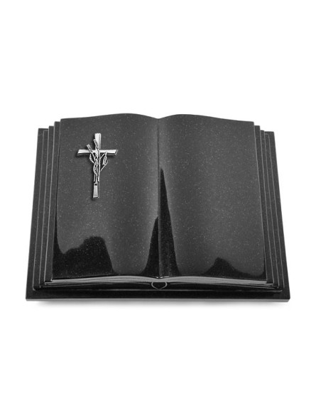 Grabbuch Livre Pagina/Indisch-Black Kreuz/Ähren (Alu)
