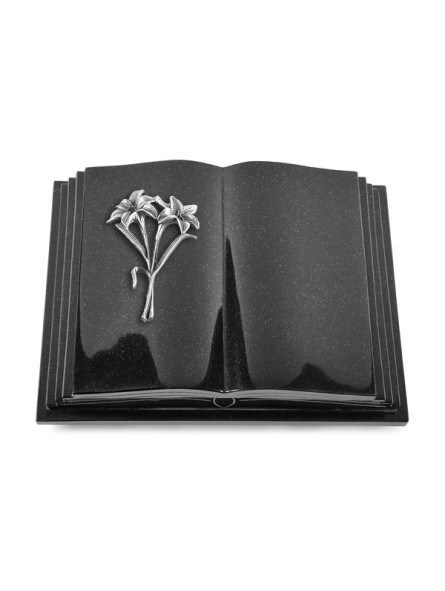 Grabbuch Livre Pagina/Indisch-Black Lilie (Alu)