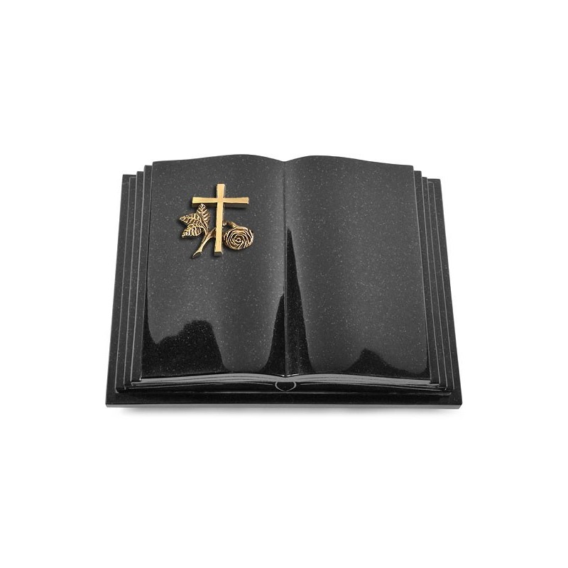 Grabbuch Livre Pagina/ Indisch-Black Kreuz 1 (Bronze)