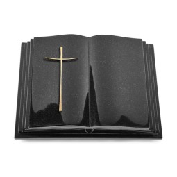 Grabbuch Livre Pagina/ Indisch-Black Kreuz 2 (Bronze)