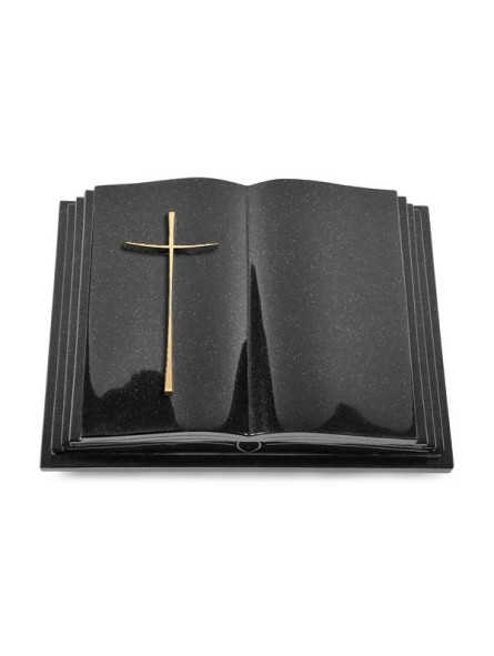 Grabbuch Livre Pagina/ Indisch-Black Kreuz 2 (Bronze)