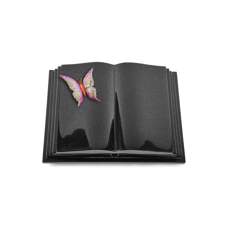 Grabbuch Livre Pagina/ Indisch-Black Papillon 1 (Color)