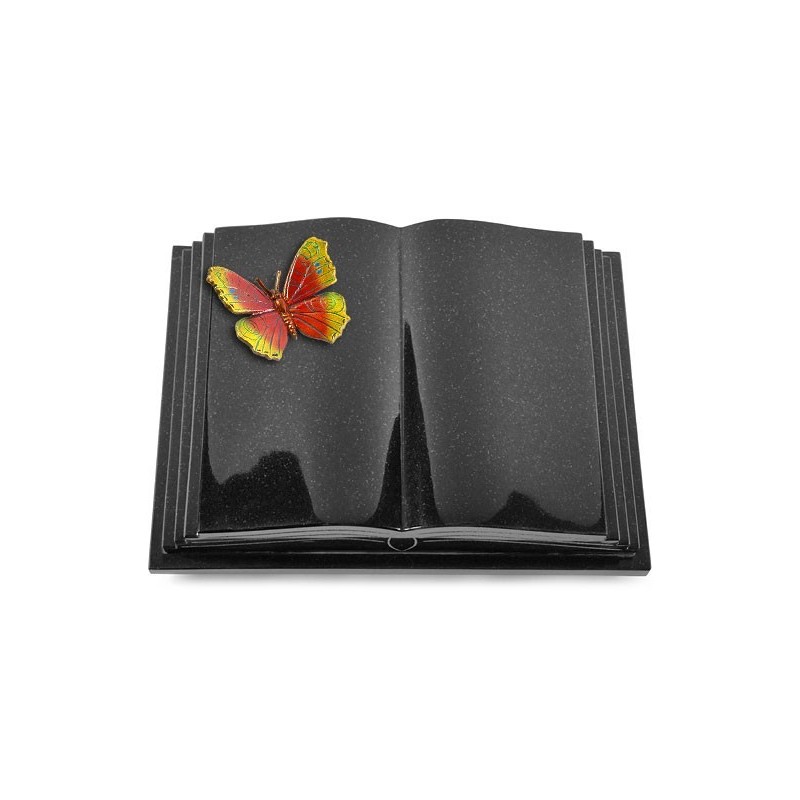 Grabbuch Livre Pagina/ Indisch-Black Papillon 2 (Color)