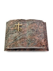 Grabbuch Livre Pagina/Paradiso Kreuz 1 (Bronze)