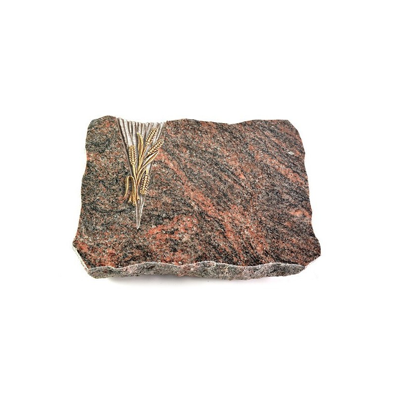 Grabplatte Himalaya Delta Ähren 1 (Bronze)
