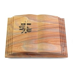 Grabbuch Livre Pagina/Rainbow Kreuz 1 (Bronze)