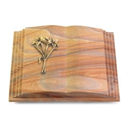 Grabbuch Livre Pagina/Rainbow Lilie (Bronze)