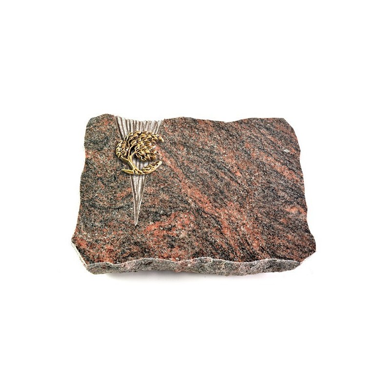 Grabplatte Himalaya Delta Baum 1 (Bronze)