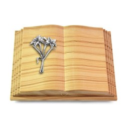 Grabbuch Livre Pagina/Woodland Lilie (Alu)