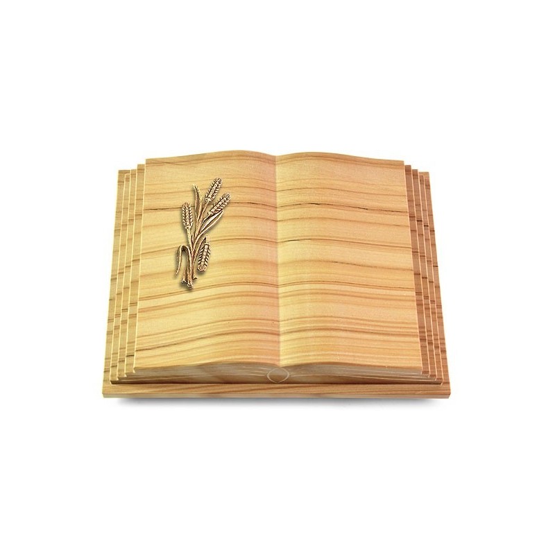 Grabbuch Livre Pagina/Woodland Ähren 1 (Bronze)