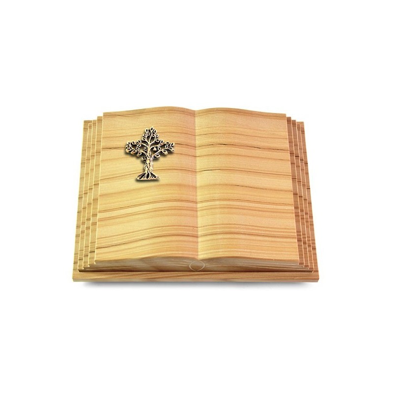 Grabbuch Livre Pagina/Woodland Baum 2 (Bronze)