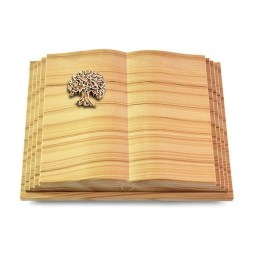 Grabbuch Livre Pagina/Woodland Baum 3 (Bronze)