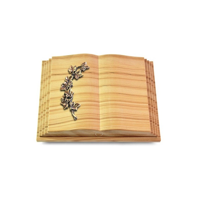 Grabbuch Livre Pagina/Woodland Efeu (Bronze)