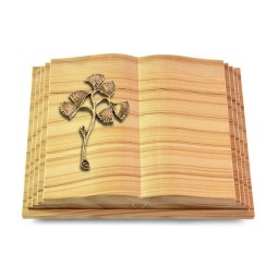 Grabbuch Livre Pagina/Woodland Gingozweig 1 (Bronze)