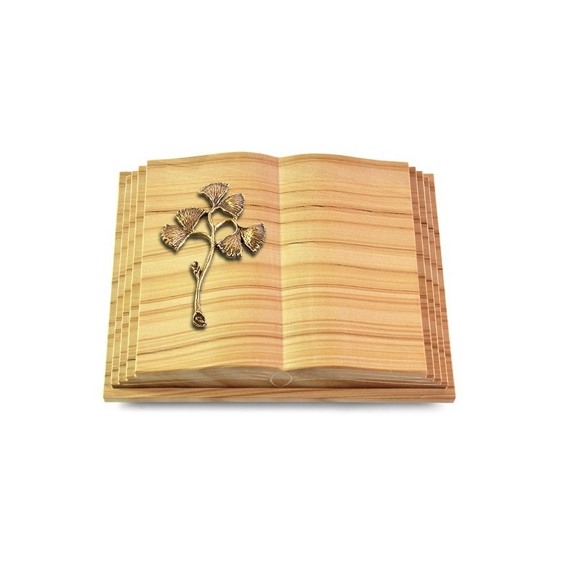 Grabbuch Livre Pagina/Woodland Gingozweig 1 (Bronze)