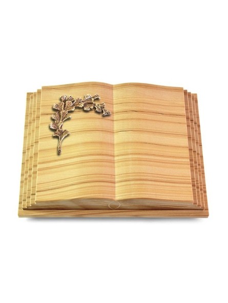 Grabbuch Livre Pagina/Woodland Gingozweig 2 (Bronze)