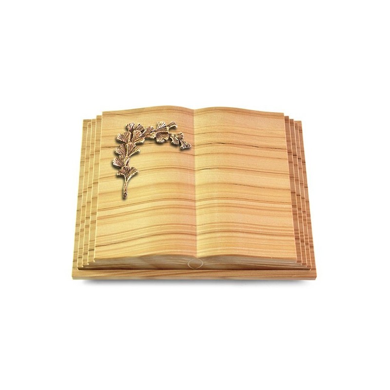 Grabbuch Livre Pagina/Woodland Gingozweig 2 (Bronze)