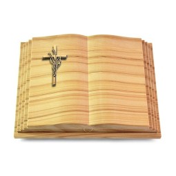 Grabbuch Livre Pagina/Woodland Kreuz/Ähren (Bronze)