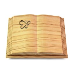 Grabbuch Livre Pagina/Woodland Papillon (Bronze)