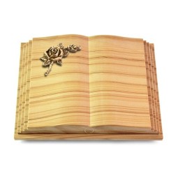 Grabbuch Livre Pagina/Woodland Rose 1 (Bronze)