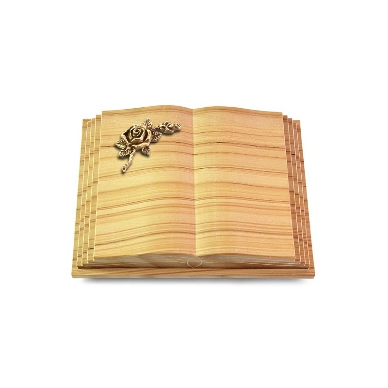 Grabbuch Livre Pagina/Woodland Rose 1 (Bronze)