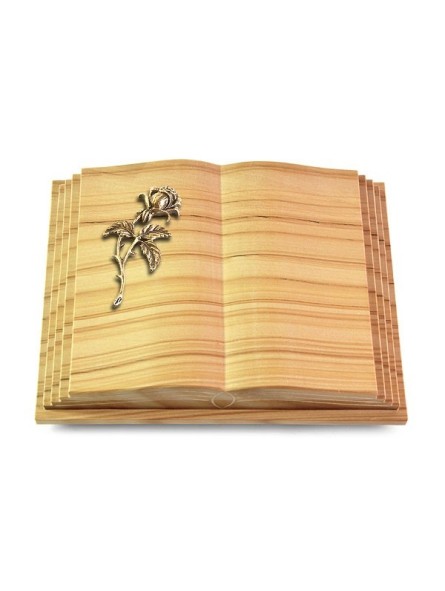 Grabbuch Livre Pagina/Woodland Rose 2 (Bronze)