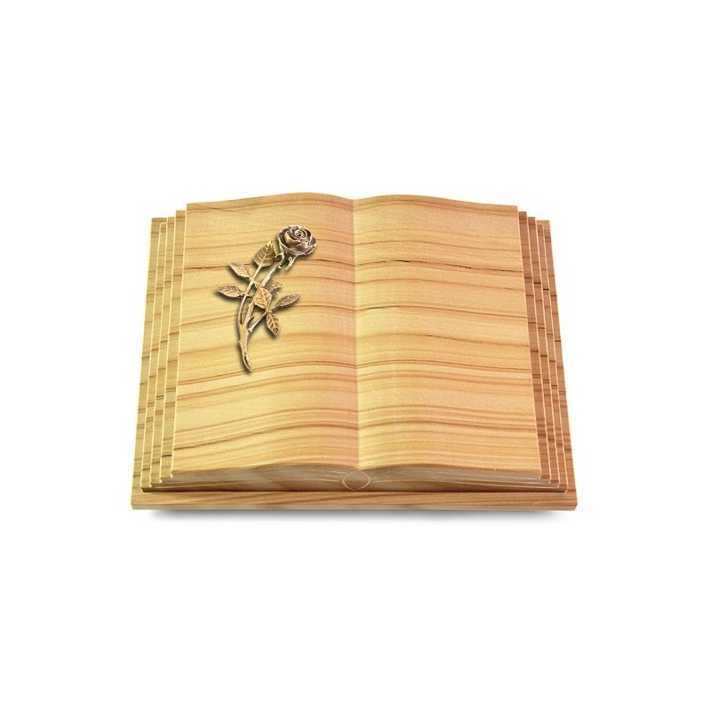 Grabbuch Livre Pagina/Woodland Rose 6 (Bronze)