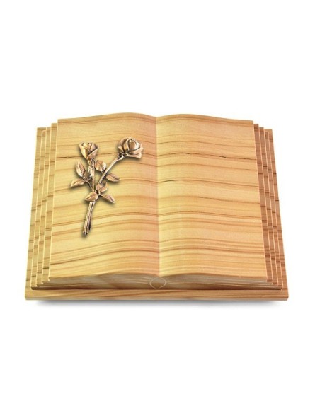 Grabbuch Livre Pagina/Woodland Rose 10 (Bronze)